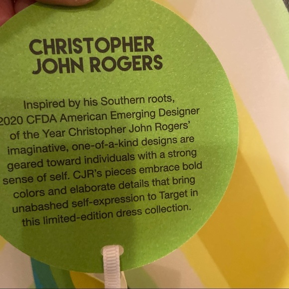 NWT Christopher John Rogers for Target Slip Dress 24 or 26 reg $40 - Picture 8 of 11